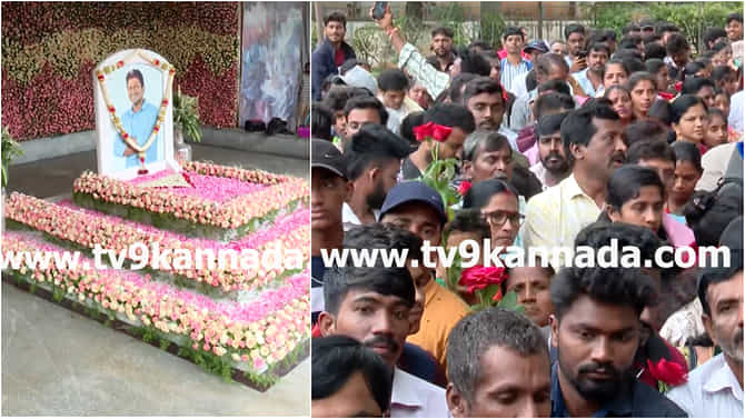 ಪುನೀತ್ ರಾಜ್​ಕುಮಾರ್​ ಪುಣ್ಯಸ್ಮರಣೆ: ಸ್ಮಾರಕಕ್ಕೆ ನಮಿಸಲು ಬಂದ ಫ್ಯಾನ್ಸ್​