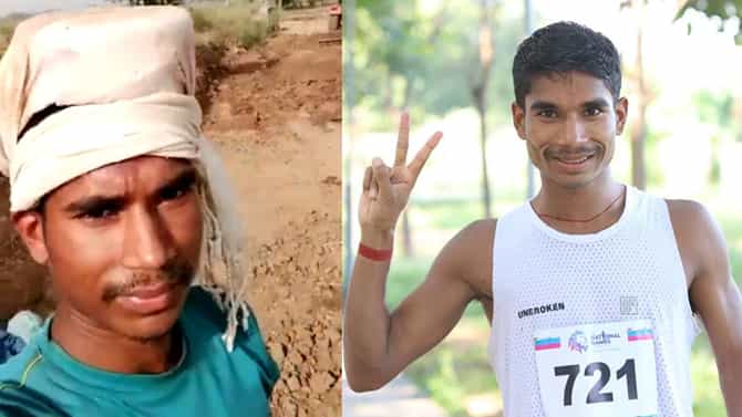 ಕಾರ್ಮಿಕನೀಗ ಏಷ್ಯನ್ ಗೇಮ್ಸ್ ಪದಕ ವಿಜೇತ; ರಾಮ್ ಬಾಬೂ ಸ್ಫೂರ್ತಿಪಯಣ