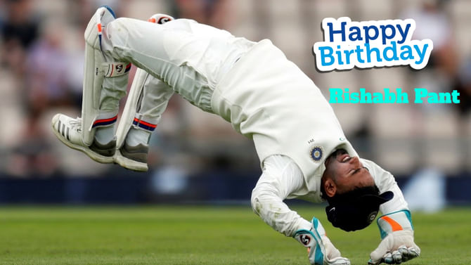 ರಿಷಭ್ ಪಂತ್ಗೆ ಇಂದು 26ನೇ ಜನ್ಮ ದಿನ ರಿಷಭ್ ಪಂತ್ಗೆ ಇಂದು 26ನೇ ಜನ್ಮ ದಿನ