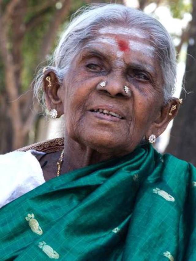 Meet The 103-Year-Old Woman From Karnataka Who Has Grown 400 Banyan Trees |  Old women, Women, Saree photoshoot