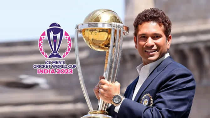 ವಿಶ್ವಕಪ್ ಜಾಗತಿಕ ರಾಯಭಾರಿಯಾಗಿ ಸಚಿನ್ ತೆಂಡೂಲ್ಕರ್ ನೇಮಕ