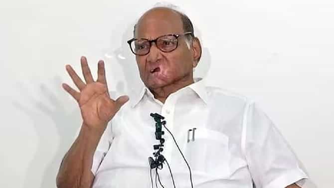 ಮಹಾರಾಷ್ಟ್ರದಲ್ಲಿ ಬಿಜೆಪಿ ಜೊತೆ ಮೈತ್ರಿ ಪ್ರಶ್ನೆಯೇ ಇಲ್ಲ; ಶರದ್ ಪವಾರ್