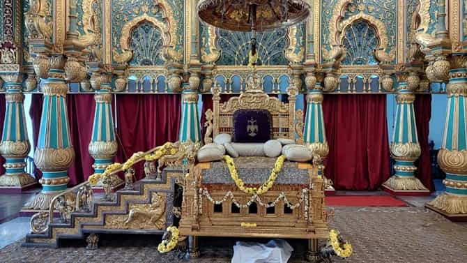 ಅರಮನೆಯಲ್ಲಿ ಇಂದು ರತ್ನಖಚಿತ ಸಿಂಹಾಸನ ಜೋಡಣೆ: ಇಲ್ಲಿವೆ ಫೋಟೋಸ್