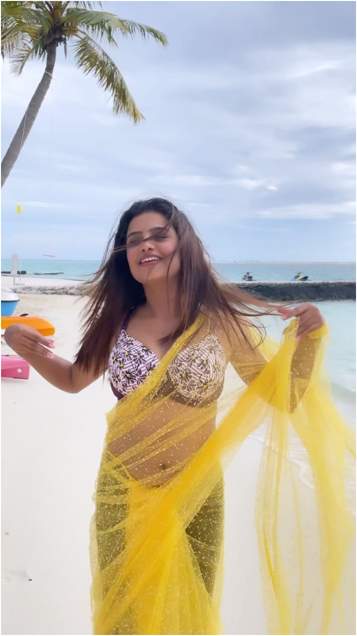 ಸೋನು ಶ್ರೀನಿವಾಸ್​ ಗೌಡಗೆ ಇನ್ನೂ ಮುಗಿದಿಲ್ಲ ಮಾಲ್ಡೀವ್ಸ್​ ಮೋಜು ಮಸ್ತಿ.