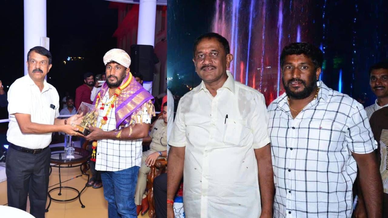 ಮಂಡ್ಯದಲ್ಲಿ ಡಿಸಿ, ಎಸ್ಪಿ ಮುಂದೆಯೇ ರೌಡಿಶೀಟರ್ಗೆ ಸನ್ಮಾನ ಮಾಡಿದ ಕಾಂಗ್ರೆಸ್ ಶಾಸಕ ರಮೇಶ್ ಬಂಡಿಸಿದ್ದೇಗೌಡ ಮಂಡ್ಯದಲ್ಲಿ ಡಿಸಿ, ಎಸ್ಪಿ ಮುಂದೆಯೇ ರೌಡಿಶೀಟರ್ಗೆ ಸನ್ಮಾನ ಮಾಡಿದ ಕಾಂಗ್ರೆಸ್ ಶಾಸಕ ರಮೇಶ್ ಬಂಡಿಸಿದ್ದೇಗೌಡ