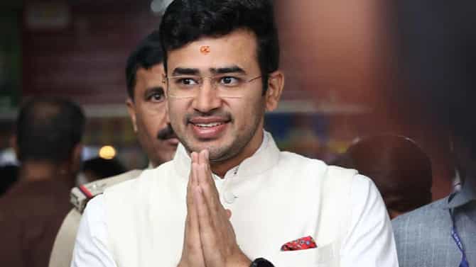 ಕರ್ನಾಟಕ ಚುನಾವಣೆಯಲ್ಲಿ ಬಿಜೆಪಿ ಸೋಲಲು ಭೂಪೇಶ್​ ಕಾರಣ: ತೇಜಸ್ವಿ ಸೂರ್ಯ