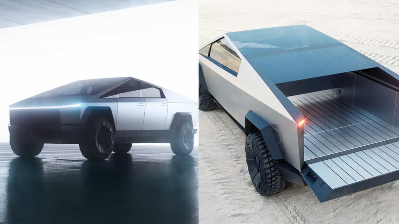 Tesla Cybertruck: ಬಹುನೀರಿಕ್ಷಿತ ಟೆಸ್ಲಾ ಸೈಬರ್ಟ್ರಕ್ ಬಿಡುಗಡೆ ಮಾಹಿತಿ ಬಹಿರಂಗ Tesla Cybertruck: ಬಹುನೀರಿಕ್ಷಿತ ಟೆಸ್ಲಾ ಸೈಬರ್ಟ್ರಕ್ ಬಿಡುಗಡೆ ಮಾಹಿತಿ ಬಹಿರಂಗ
