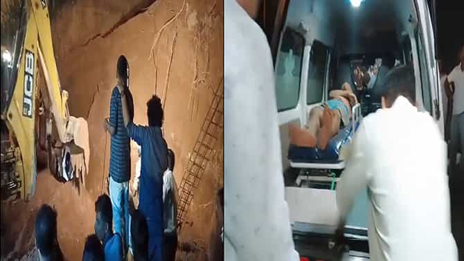 ಮಡಿಕೇರಿಯಲ್ಲಿ ಮಣ್ಣಿನ ದಿಬ್ಬ ಕುಸಿದು ಮೂವರು ಕಾರ್ಮಿಕರ ಸಾವು