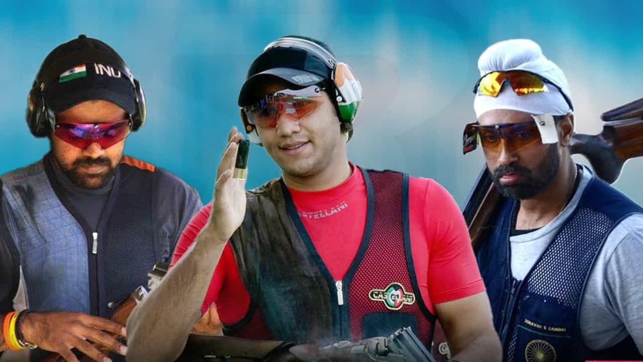 Asian Games: ಟ್ರ್ಯಾಪ್ ಶೂಟಿಂಗ್ ಪುರುಷರ ವಿಭಾಗದಲ್ಲಿ ಚಿನ್ನ ಗೆದ್ದ ಭಾರತ ತಂಡ..! Asian Games: ಟ್ರ್ಯಾಪ್ ಶೂಟಿಂಗ್ ಪುರುಷರ ವಿಭಾಗದಲ್ಲಿ ಚಿನ್ನ ಗೆದ್ದ ಭಾರತ ತಂಡ..!