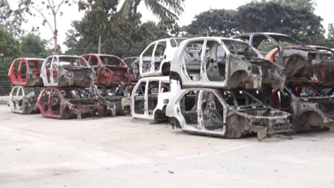 ಹಳೆ ವಾಹನಗಳಿಗೆ ಕೇಂದ್ರ ಬ್ರೇಕ್: ದೇವನಹಳ್ಳಿಯಲ್ಲಿ ಮೊದಲ ಸ್ಕ್ರಾಪ್​ ಘಟಕ