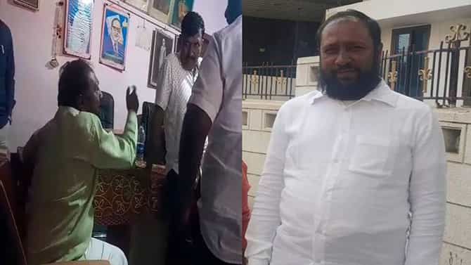 ಗ್ರಾಮ ಪಂಚಾಯತಿ ಪಿಡಿಓಗೆ ಗನ್​ ಹಿಡಿದು ಸದಸ್ಯನಿಂದ ಬೆದರಿಕೆ; ವಿಡಿಯೋ ವೈರಲ್
