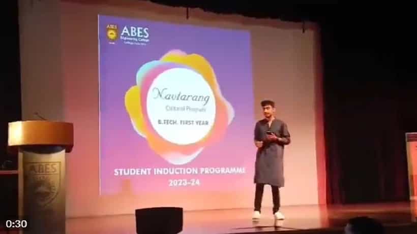 Video Viral: ಜೈ ಶ್ರೀ ರಾಮ್ ಘೋಷಣೆ ಕೂಗಿದ ವಿದ್ಯಾರ್ಥಿಯನ್ನು ವೇದಿಕೆಯಿಂದ ಹೊರಹೋಗುವಂತೆ ಹೇಳಿದ ಶಿಕ್ಷಕಿ