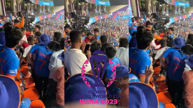 ಭಾರತ- ಅಫ್ಘಾನ್ ಪಂದ್ಯದ ವೇಳೆ ಫ್ಯಾನ್ಸ್ಗಳ ನಡುವೆ ಬಡಿದಾಟ! ವಿಡಿಯೋ ವೈರಲ್