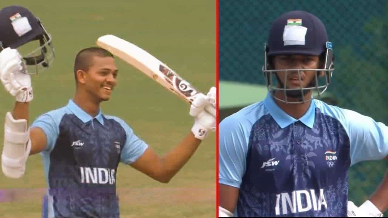IND vs NEP, Asian Games: ಏಷ್ಯಾನ್ ಗೇಮ್ಸ್ನಲ್ಲಿ ಇತಿಹಾಸ ಬರೆದ ಜೈಸ್ವಾಲ್: ನೇಪಾಳಕ್ಕೆ 203 ರನ್ಸ್ ಟಾರ್ಗೆಟ್ IND vs NEP, Asian Games: ಏಷ್ಯಾನ್ ಗೇಮ್ಸ್ನಲ್ಲಿ ಇತಿಹಾಸ ಬರೆದ ಜೈಸ್ವಾಲ್: ನೇಪಾಳಕ್ಕೆ 203 ರನ್ಸ್ ಟಾರ್ಗೆಟ್