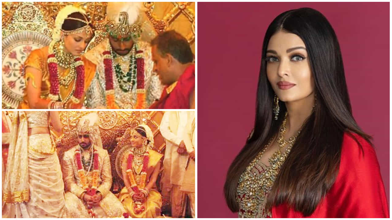 Aishwarya Rai: ಮದುವೆಯ ದಿನ 75 ಲಕ್ಷ ರೂಪಾಯಿ ಬೆಲೆಯ ಸೀರೆ ಧರಿಸಿದ್ದ ಐಶ್ವರ್ಯಾ ರೈ? ಇದರ ಅಸಲಿಯತ್ತು ಇಲ್ಲಿದೆ.. Aishwarya Rai: ಮದುವೆಯ ದಿನ 75 ಲಕ್ಷ ರೂಪಾಯಿ ಬೆಲೆಯ ಸೀರೆ ಧರಿಸಿದ್ದ ಐಶ್ವರ್ಯಾ ರೈ? ಇದರ ಅಸಲಿಯತ್ತು ಇಲ್ಲಿದೆ..