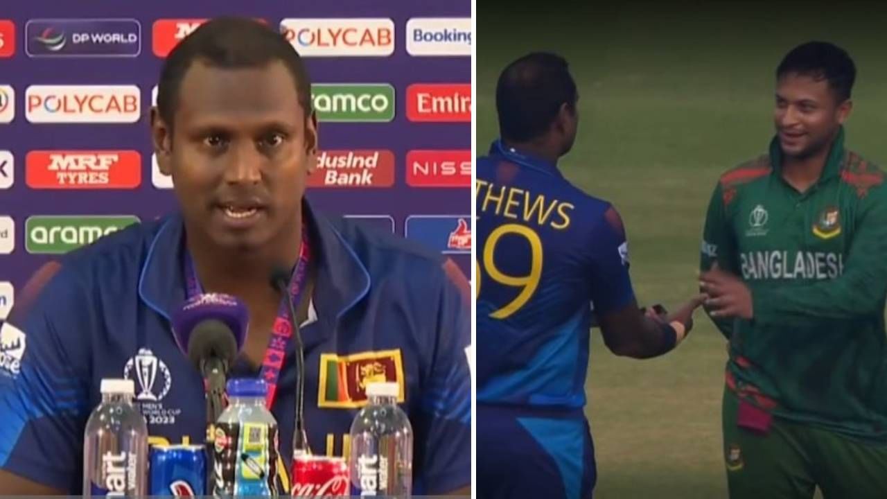 BAN vs SL, ICC World Cup: ಬಾಂಗ್ಲಾ ಆಟಗಾರರನ್ನು ಮನಬಂದಂತೆ ಬೈದ ಏಂಜೆಲೊ ಮ್ಯಾಥ್ಯೂಸ್: ವಿವಾದಕ್ಕೆ ಕಾರಣವಾದ BAN vs SL ಪಂದ್ಯ