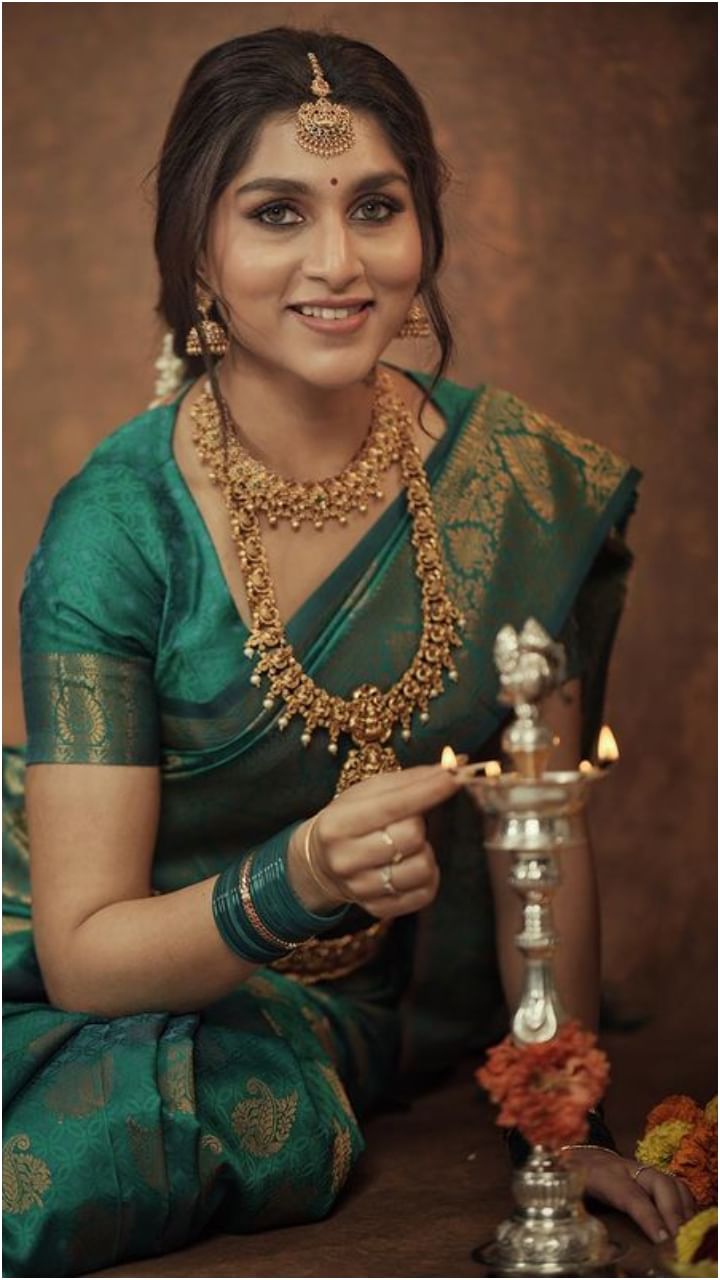 ಬೆಳಕಿನ ಹಬ್ಬ ದೀಪಾವಳಿಗೆ ಮಾಲಾಶ್ರೀ, ಆರಾಧನಾ ವಿಶೇಷ ಫೋಟೋಶೂಟ್