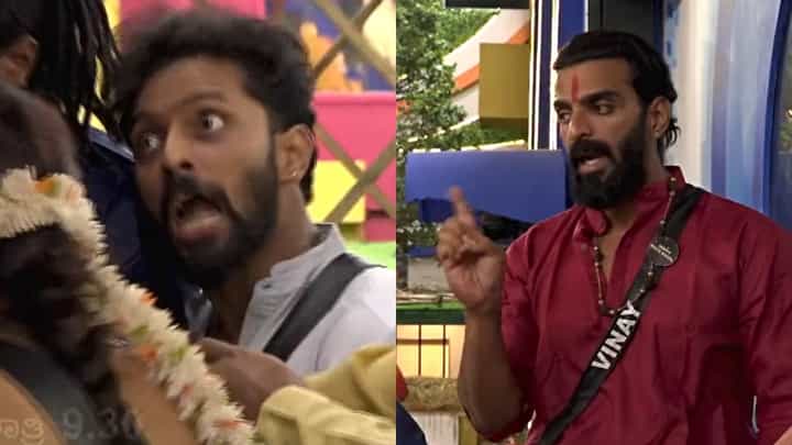 ‘ಮೈ ಮುಟ್ಟಬೇಡ’; ಕಾರ್ತಿಕ್ ಹಾಗೂ ವಿನಯ್ ಮಧ್ಯೆ ದ್ವೇಷದ ಬೆಂಕಿ ‘ಮೈ ಮುಟ್ಟಬೇಡ’; ಕಾರ್ತಿಕ್ ಹಾಗೂ ವಿನಯ್ ಮಧ್ಯೆ ದ್ವೇಷದ ಬೆಂಕಿ