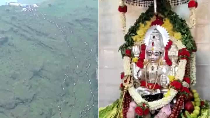ಬೆಟ್ಟದ ತುಂಬೆಲ್ಲ ಜನವೋ, ಜನ: ಬರಿಗಾಲಲ್ಲೇ ಬೆಟ್ಟ ಹತ್ತಿ ದೇವಿರಮ್ಮನ ದರ್ಶನ ಪಡೆದ ಭಕ್ತರು ಬೆಟ್ಟದ ತುಂಬೆಲ್ಲ ಜನವೋ, ಜನ: ಬರಿಗಾಲಲ್ಲೇ ಬೆಟ್ಟ ಹತ್ತಿ ದೇವಿರಮ್ಮನ ದರ್ಶನ ಪಡೆದ ಭಕ್ತರು
