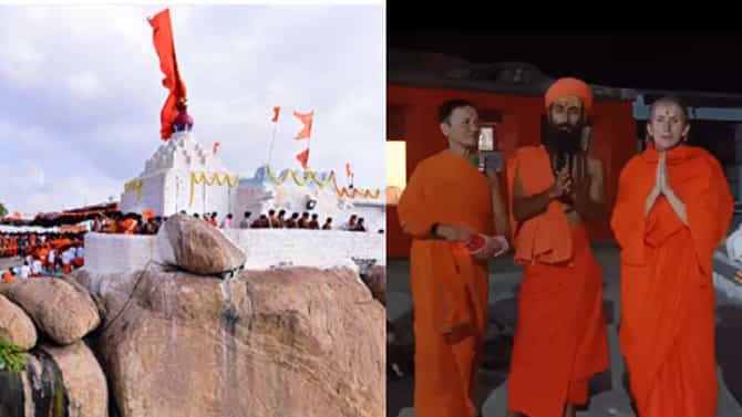 ಅಂಜನಾದ್ರಿ ಬೆಟ್ಟದಲ್ಲಿ ದೀಪಾವಳಿ ಆಚರಿಸಿಲ್ಲವೆಂದು ವಿದೇಶಿಗರು ಅಸಮಾಧಾನ