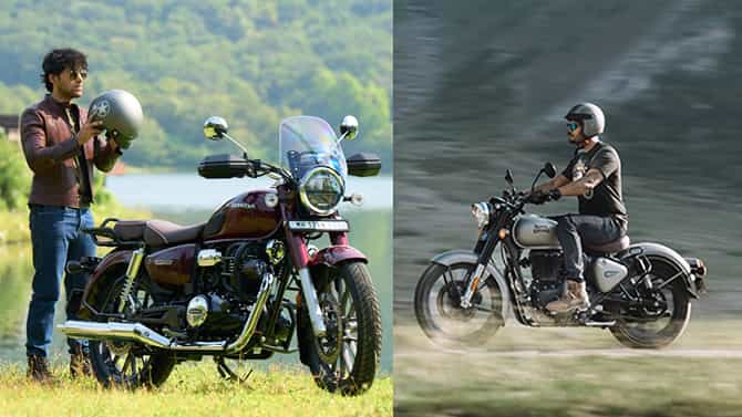 ಹೋಂಡಾ ಸಿಬಿ350 Vs ಆರ್‍ಇ ಕ್ಲಾಸಿಕ್ 350.. ಖರೀದಿಗೆ ಯಾವುದು ಬೆಸ್ಟ್?