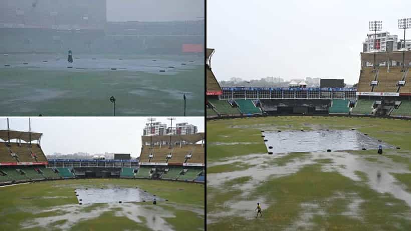 Thiruvananthapuram weather report: ಭಾರತ-ಆಸ್ಟ್ರೇಲಿಯಾ ದ್ವಿತೀಯ ಟಿ20 ಪಂದ್ಯಕ್ಕೆ ಮಳೆಯ ಭೀತಿ: ಕೆರೆಯಂತಾದ ಗ್ರೀನ್ಫೀಲ್ಡ್ ಸ್ಟೇಡಿಯಂ