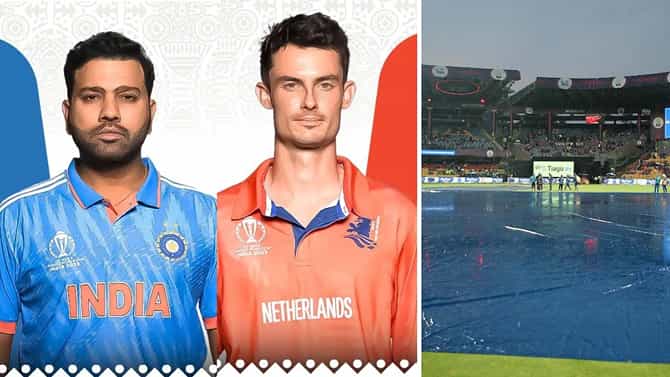 ಭಾರತ-ನೆದರ್ಲೆಂಡ್ಸ್ ಪಂದ್ಯಕ್ಕೆ ಮಳೆ ಅಡ್ಡಿ?: ಬೆಂಗಳೂರು ಹವಾಮಾನ ಹೇಗಿದೆ?