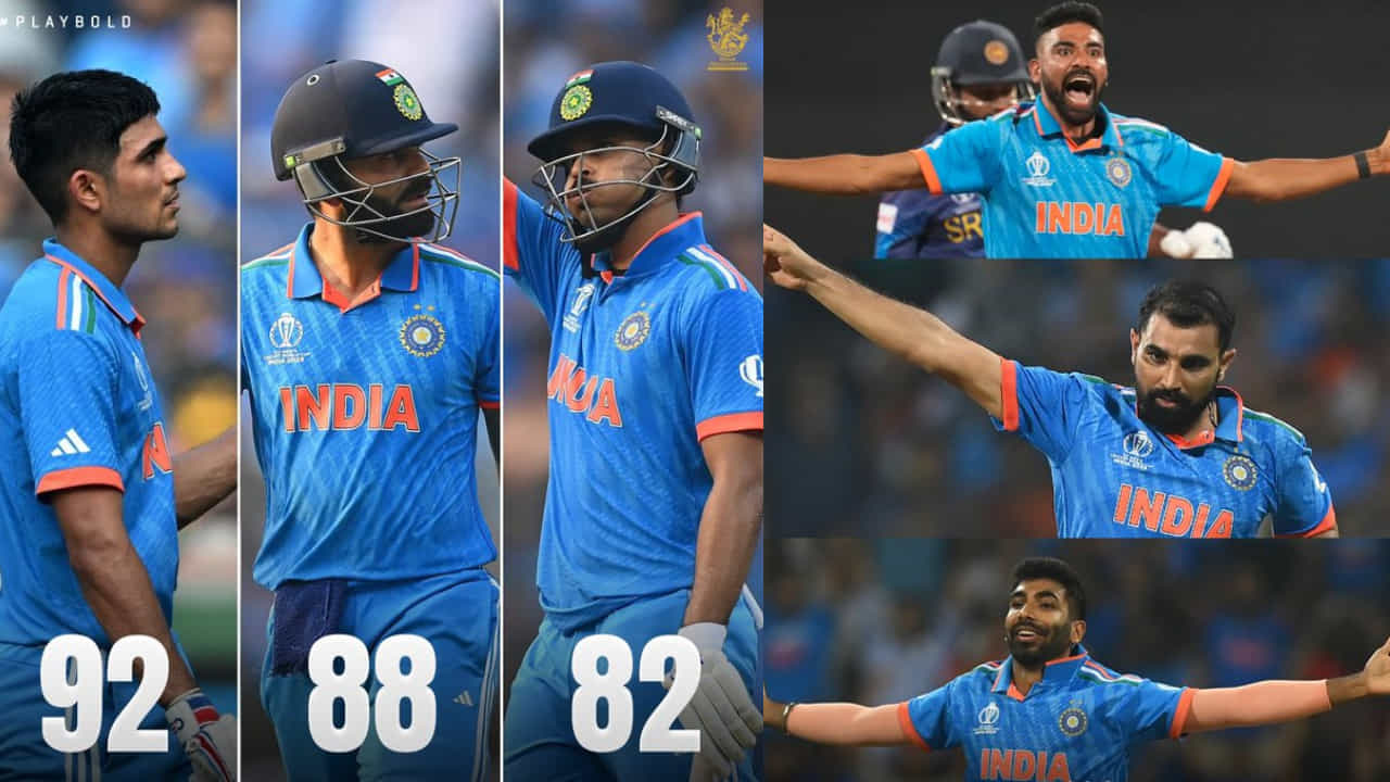 IND vs SL: ಲಂಕಾ ವಿರುದ್ಧ 302 ರನ್ಗಳ ಗೆಲುವು! ಅಧಿಕೃತವಾಗಿ ಸೆಮಿಫೈನಲ್ಗೆ ಟೀಂ ಇಂಡಿಯಾ ಎಂಟ್ರಿ IND vs SL: ಲಂಕಾ ವಿರುದ್ಧ 302 ರನ್ಗಳ ಗೆಲುವು! ಅಧಿಕೃತವಾಗಿ ಸೆಮಿಫೈನಲ್ಗೆ ಟೀಂ ಇಂಡಿಯಾ ಎಂಟ್ರಿ