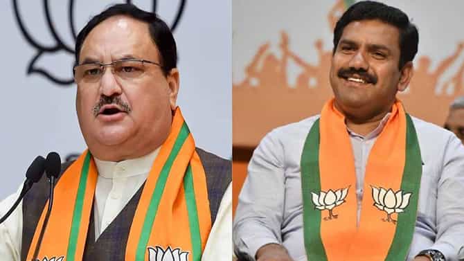 ತಮ್ಮ ಸಾಮರ್ಥ್ಯದಿಂದ ಬಿವೈ ವಿಜಯೇಂದ್ರ ರಾಜ್ಯಾಧ್ಯಕ್ಷರಾಗಿದ್ದಾರೆ: ಜೆಪಿ ನಡ್