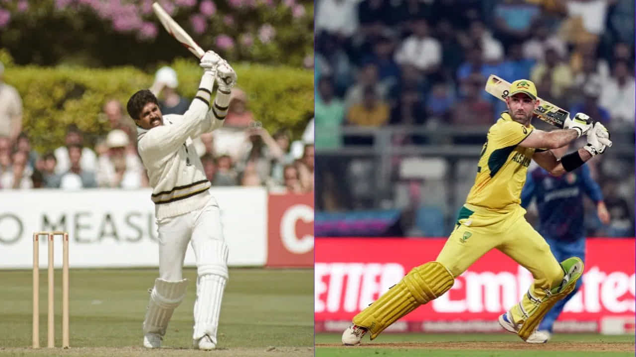 Glenn Maxwell: ಸಿಡಿಲಬ್ಬರದ ದ್ವಿಶತಕ ಸಿಡಿಸಿ ಕಪಿಲ್ ದೇವ್ ದಾಖಲೆ ಮುರಿದ ಮ್ಯಾಕ್ಸ್ವೆಲ್..! Glenn Maxwell: ಸಿಡಿಲಬ್ಬರದ ದ್ವಿಶತಕ ಸಿಡಿಸಿ ಕಪಿಲ್ ದೇವ್ ದಾಖಲೆ ಮುರಿದ ಮ್ಯಾಕ್ಸ್ವೆಲ್..!