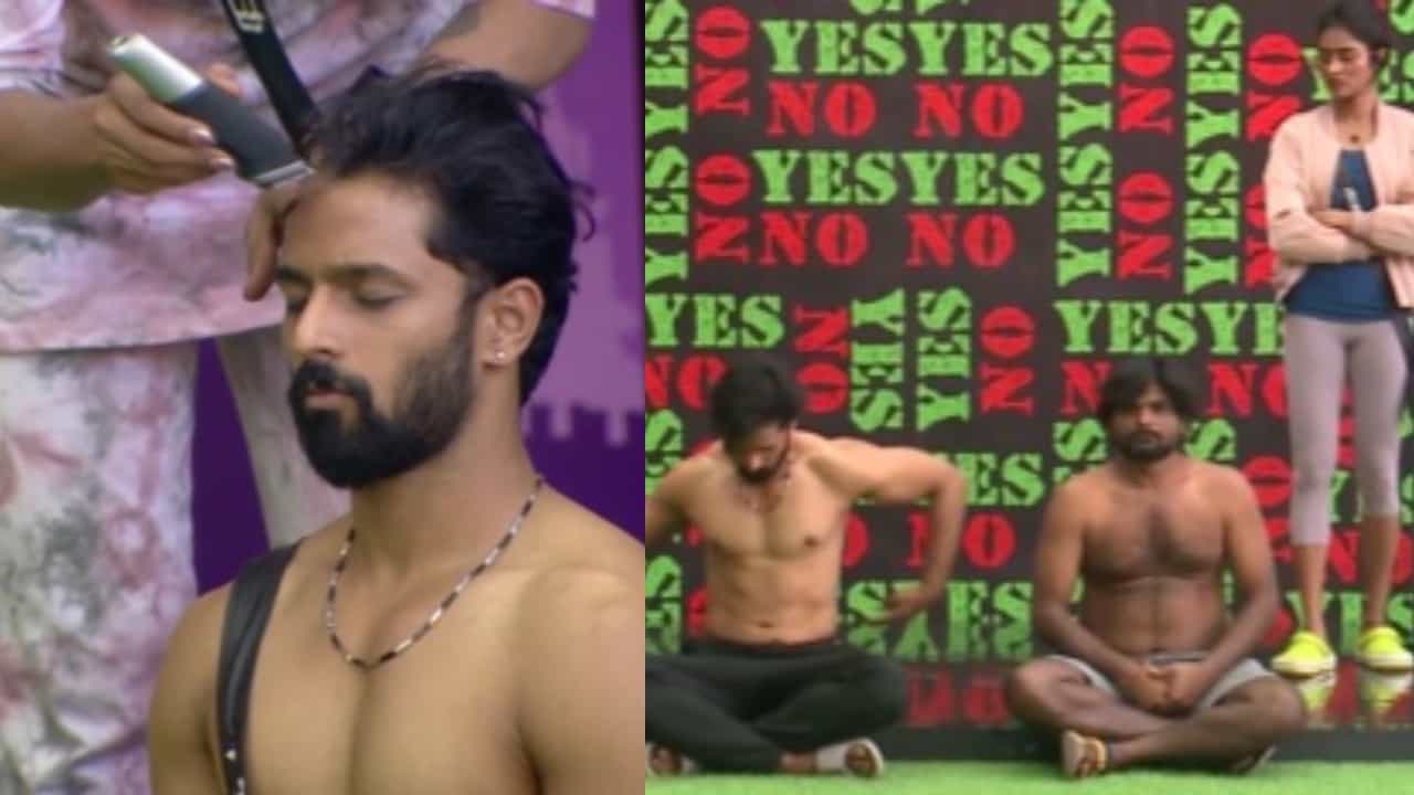 Bigg Boss Kannada: ಬಿಗ್ಬಾಸ್ ಮನೆಯಲ್ಲಿ ಎದುರಾಳಿಯ ತಲೆ ಬೋಳಿಸಿದ ಸ್ಪರ್ಧಿಗಳು Bigg Boss Kannada: ಬಿಗ್ಬಾಸ್ ಮನೆಯಲ್ಲಿ ಎದುರಾಳಿಯ ತಲೆ ಬೋಳಿಸಿದ ಸ್ಪರ್ಧಿಗಳು