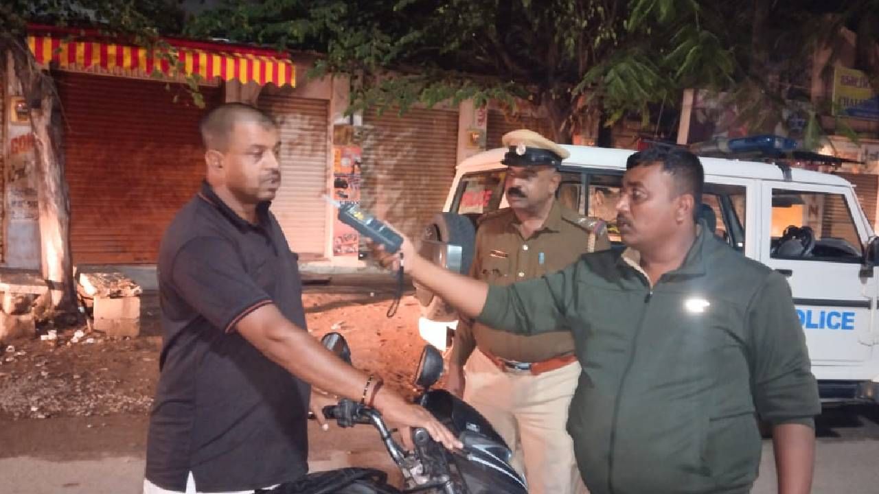 Kolar Police Night rounds on 25 november to control crime