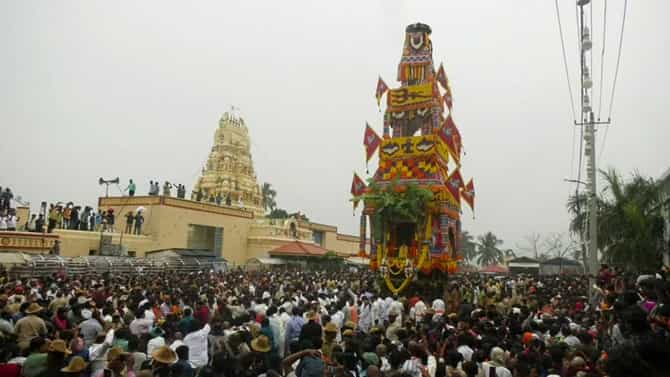 ಲಕ್ಷಾಂತರ ಭಕ್ತರ ಸಮ್ಮುಖದಲ್ಲಿ ಮಲೆ ಮಹದೆಶ್ವರನ ಜಾತ್ರೆ ಸಂಪನ್ನ