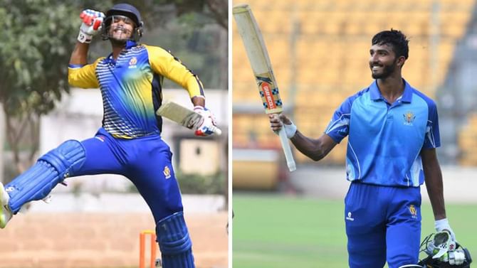 ಪಡಿಕ್ಕಲ್ ಸ್ಫೋಟಕ ಆಟಕ್ಕೆ ಬೆಚ್ಚಿಬಿದ್ದ ಜಮ್ಮು: ದಾಖಲೆ ಬರೆದ ಕರ್ನಾಟಕ ತಂಡ