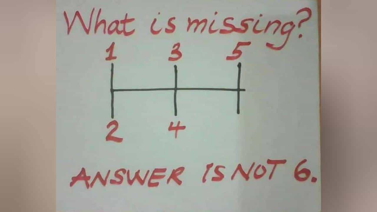 Viral Brain Teaser: ಕಾಣೆಯಾದ ಸಂಖ್ಯೆಯನ್ನು ಪತ್ತೆ ಹಚ್ಚುವಿರೇ? ಆದರೆ ಉತ್ತರ 6 ಅಲ್ಲ
