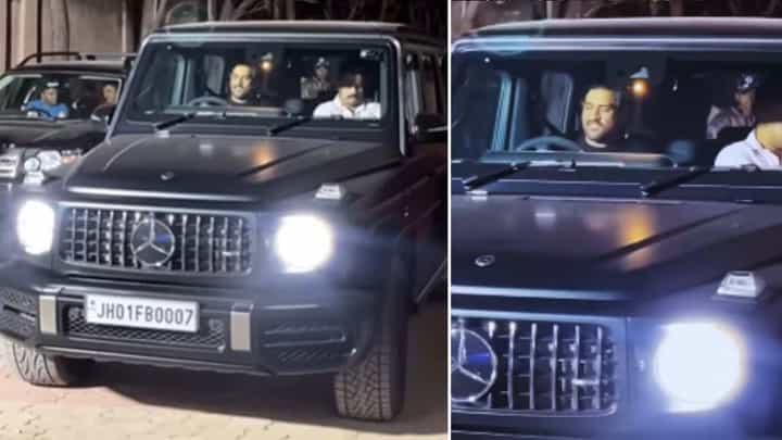 MS Dhoni Car: 0007 ನಂಬರ್ ಪ್ಲೇಟ್: ಬರೋಬ್ಬರಿ 3.30 ಕೋಟಿಯ ಮರ್ಸಿಡಿಸ್ ಕಾರು ಖರೀದಿಸಿದ ಧೋನಿ MS Dhoni Car: 0007 ನಂಬರ್ ಪ್ಲೇಟ್: ಬರೋಬ್ಬರಿ 3.30 ಕೋಟಿಯ ಮರ್ಸಿಡಿಸ್ ಕಾರು ಖರೀದಿಸಿದ ಧೋನಿ