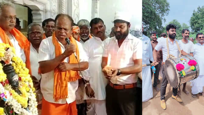 ನರೇಗಲ್: ಗಾಳೆಮ್ಮದೇವಿ ದೇವಸ್ಥಾನ ಜೀರ್ಣೋದ್ಧಾರ ಮಾಡಿದ ಮುಸ್ಲಿಂ ವ್ಯಕ್ತಿ