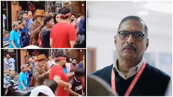 ಸೆಲ್ಫಿ ಕೇಳಲು ಬಂದ ಅಭಿಮಾನಿಗೆ ಥಳಿಸಿದ ನಟ ನಾನಾ ಪಾಟೇಕರ್​; ವಿಡಿಯೋ ವೈರಲ್​