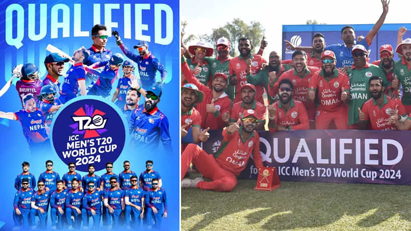 T20 World Cup 2024: 2024 ರ ಟಿ20 ವಿಶ್ವಕಪ್ಗೆ ಅರ್ಹತೆ ಗಿಟ್ಟಿಸಿಕೊಂಡ ಒಮಾನ್ ಹಾಗೂ ನೇಪಾಳ