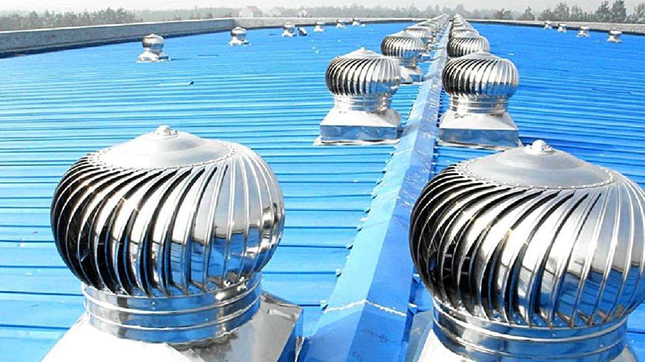 Turbo Ventilators: ಕಾರ್ಖಾನೆಗಳ ಮೇಲ್ಛಾವಣಿಯ ಮೇಲೆ ಇರುವ ಈ ತಿರುಗುವ ಮಷೀನ್ ಕಾರ್ಯವೇನು?