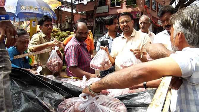 ಈರುಳ್ಳಿ ಬೆಲೆ ಹೆಚ್ಚಳ;ಕೇಂದ್ರ ಸರ್ಕಾರದಿಂದ ಸಬ್ಸಿಡಿ ಮೂಲಕ ಈರುಳ್ಳಿ ವಿತರಣೆ