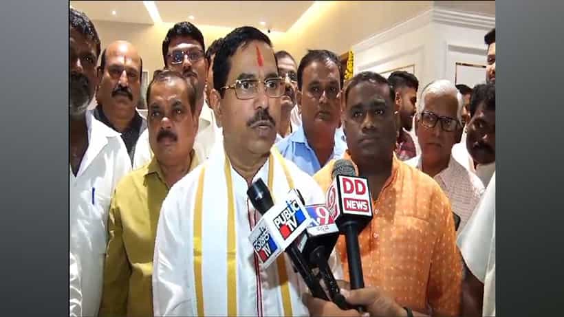 ಬಿವೈ ವಿಜಯೇಂದ್ರ ರಾಜ್ಯಾಧ್ಯಕ್ಷರಾಗಿ ನೇಮಕವಾಗಿದ್ದು ಯಾರಿಗೂ ಅಸಮಾಧಾನವಿಲ್ಲ: ಪ್ರಹ್ಲಾದ್ ಜೋಶಿ