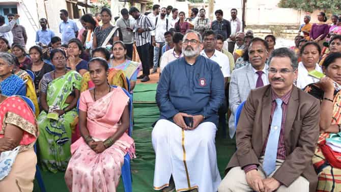 ಕೇಂದ್ರ ಸರ್ಕಾರದ ಯೋಜನೆಗಳನ್ನ ಸರ್ವರಿಗೂ ತಲುಪಿಸುವುದೇ ಗುರಿ: ಸಚಿವ ರಾಜೀವ್
