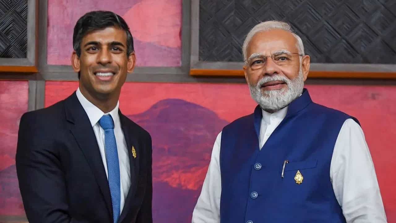ಬ್ರಿಟನ್ ಪ್ರಧಾನಿ ರಿಷಿ ಸುನಕ್ ಜತೆ ಮೋದಿ ಮಾತುಕತೆ: ದ್ವಿಪಕ್ಷೀಯ ಬಾಂಧವ್ಯ ವೃದ್ಧಿ, ಇಸ್ರೇಲ್-ಹಮಾಸ್ ಸಂಘರ್ಷ ಕುರಿತು ಚರ್ಚೆ