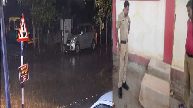 HighLights: ಬಾಂಬ್ ನಿಷ್ಕ್ರಿಯ ದಳದ ತಂಡದ ಕಾರ್ಯಾಚರಣೆಗೆ ಮಳೆ ಅಡ್ಡಿ