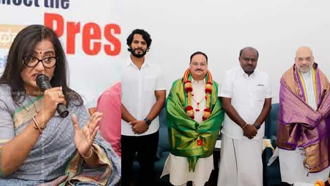 ಜೆಡಿಎಸ್​-ಬಿಜೆಪಿ ಮೈತ್ರಿಗೆ ಖಡಕ್ ಸಂದೇಶ ರವಾನಿಸಿದ ಸುಮಲತಾ ಅಂಬರೀಶ್
