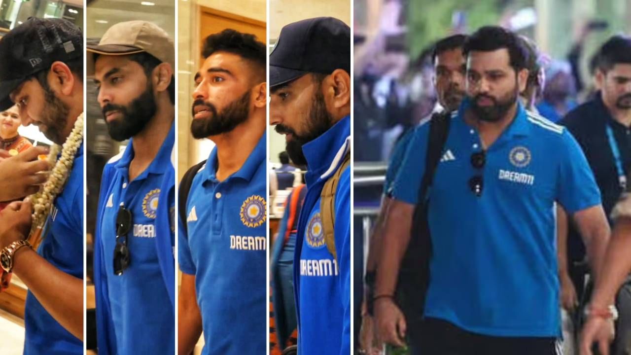 IND vs NED, ICC World Cup: ಬೆಂಗಳೂರಿಗೆ ಆಗಮಿಸಿದ ಟೀಮ್ ಇಂಡಿಯಾ ಆಟಗಾರರು: ರೋಹಿತ್ ಪಡೆಗೆ ಅದ್ಧೂರಿ ಸ್ವಾಗತ