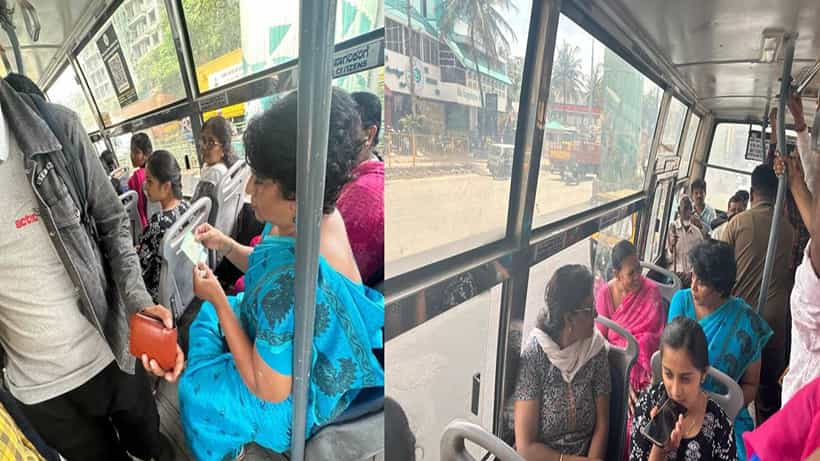 ಬಸ್​ನಲ್ಲಿ ಪ್ರಯಾಣ: ಮಹಿಳೆಯರ ಸಮಸ್ಯೆ ಆಲಿಸಿದ ಬಿಎಂಟಿಸಿ ಬಸ್​​ ಎಂಡಿ ಜಿ‌ ಸತ್ಯವತಿ