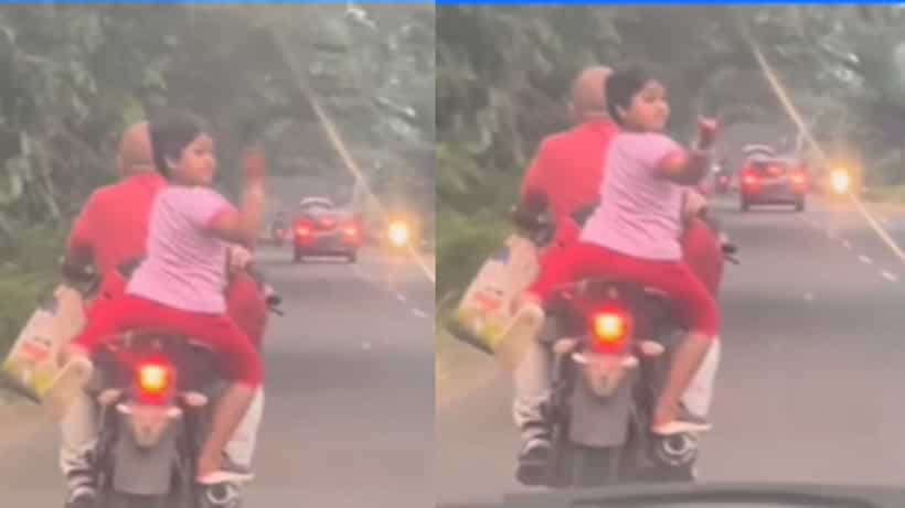 ಚಲಿಸುತ್ತಿದ್ದ ಬೈಕ್ನಲ್ಲಿ ಕುಳಿತು ಭರತನಾಟ್ಯ ಮಾಡಿದ ಪುಟ್ಟ ಹುಡುಗಿ, ಇಲ್ಲಿದೆ ವಿಡಿಯೋ