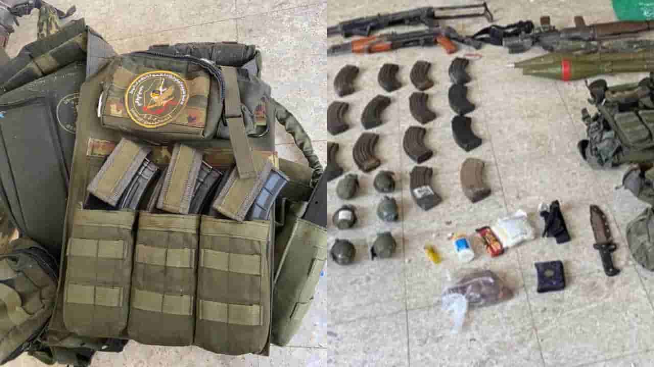 ಗಾಜಾ ಶಾಲೆಯಲ್ಲಿ ರಾಕೆಟ್ ಲಾಂಚರ್, ಮಾರ್ಟರ್ ಶೆಲ್ ಪತ್ತೆ ಮಾಡಿದ ಇಸ್ರೇಲ್ ಪಡೆ